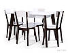 Комплект обідній стіл Мілан стільці Тор, фото 5