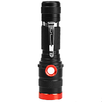 Ліхтар ручний з червоним світлом BL-736-R акумуляторний (MicroUSB), фото 3