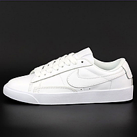 Кроссовки женские Nike Blazer low white / Найк Блейзер низкие белые