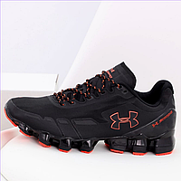 Кроссовки мужские Under Armour Scorpio black red / Андер Армор Скорпио черные с красным