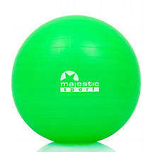 М'яч для фітнесу (фітбол) Majestic Sport 55 см Anti-Burst GVP5028/G Poland, фото 3