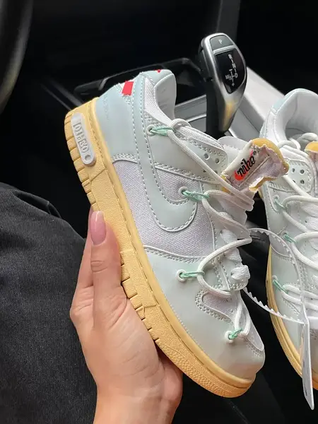 Nike air force 1 glam dunk white sales