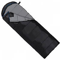 Спальный мешок (спальник) одеяло SportVida SV-CC0073 -3 ...+21°C L Black/Grey Poland