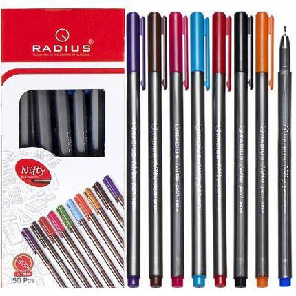Ручка кулькова Nifty Pen RADIUS "RADIUS" синя KNZ, фото 1