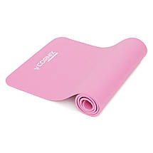 Килимок спортивний Cornix NBR 183 x 61 x 1 см для йоги та фітнесу XR-0010 Pink Poland, фото 3