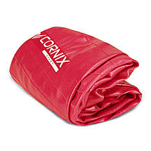 М'яч для фітнесу (фітбол) Cornix 55 см Anti-Burst XR-0018 Red Poland, фото 3