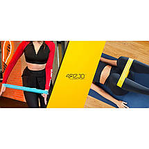 Гумки для фітнесу 4FIZJO Mini Power Band набір 4 шт 1-20 кг 4FJ1042 Poland, фото 4