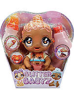 Кукла пупс с блестками Солана MGA´S glitter BABYZ solana sunburst