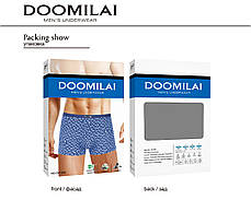 Чоловічі боксери стрейчеві з бамбука «DOOMILAI» Арт.D-01668, фото 3