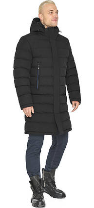 Брендова чорна куртка чоловіча на зиму модель 51801 50 (L), фото 2
