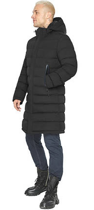 Брендова чорна чоловіча куртка на зиму модель 51801 50 (L), фото 2
