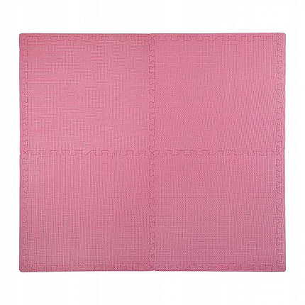 Мат-пазл (ластівчин хвіст) 4FIZJO Mat Puzzle EVA 120 x 120 x 1 см 4FJ0079 Pink Poland, фото 2