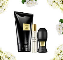 Парфумерний набір Avon Little Black Dress з 3 х одиниць зі спреєм - Ейвон Чорне плаття