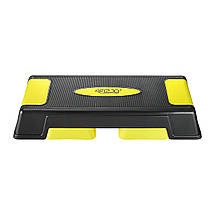 Степ-платформа 3-ступенева 4FIZJO PRO 4FJ0225 Black/Yellow Poland, фото 5