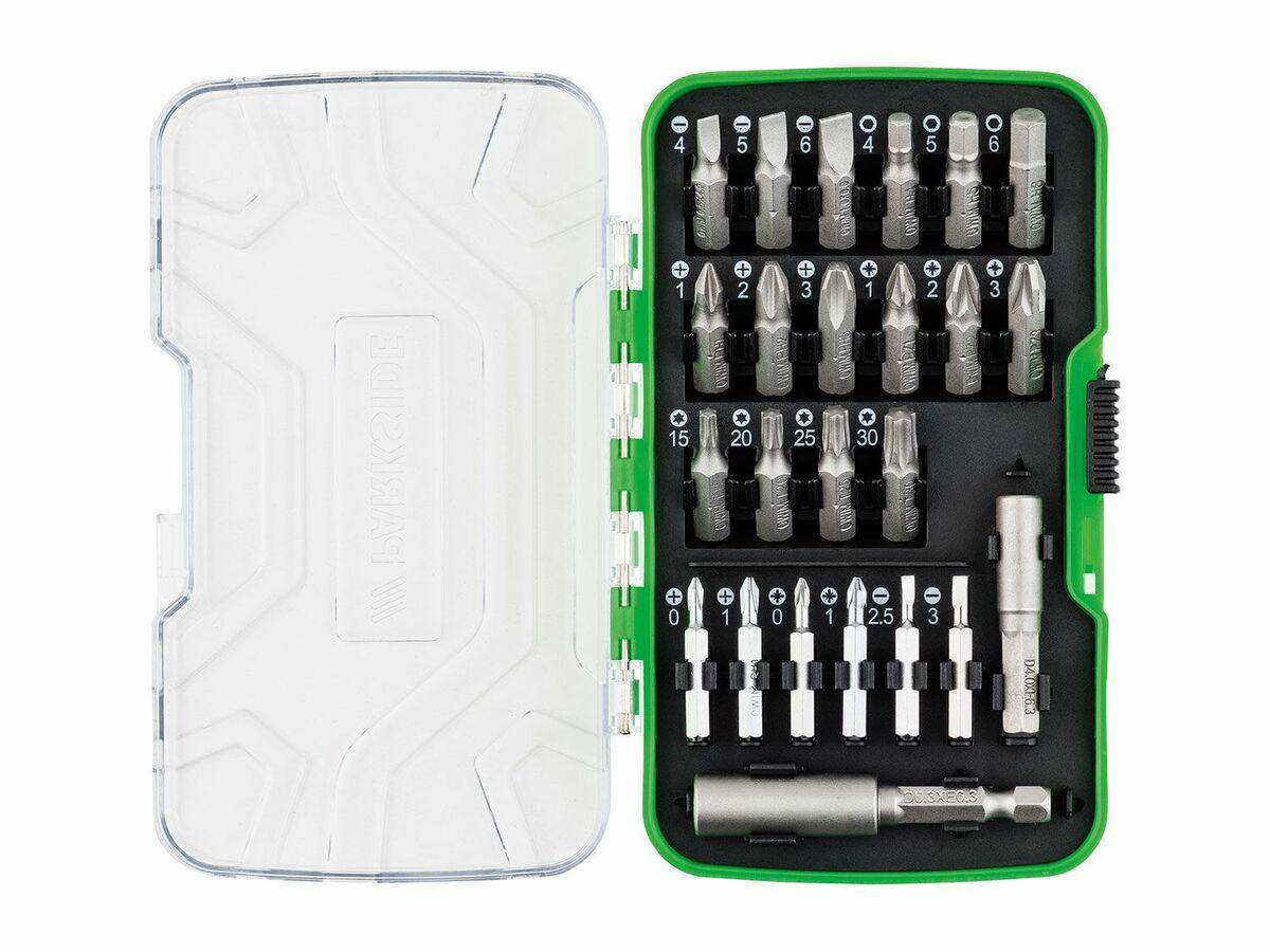 Набір біт/біти POWERFIX 24 шт. з магнітними тримачами, фото 1