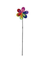 Садовый ветрячок Цветок Livarno Home 123 см, ветряк, декоративная ветряная мельница