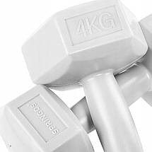 Гантелі Springos Hex 2 x 4 кг FA1035 Poland, фото 4