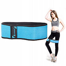 Гумка для фітнесу та спорту тканинна Springos Hip Band Size S FA0109 Poland, фото 5