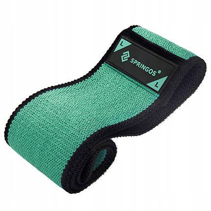 Гумка для фітнесу та спорту тканинна Springos Hip Band Size L FA0111 Poland, фото 1