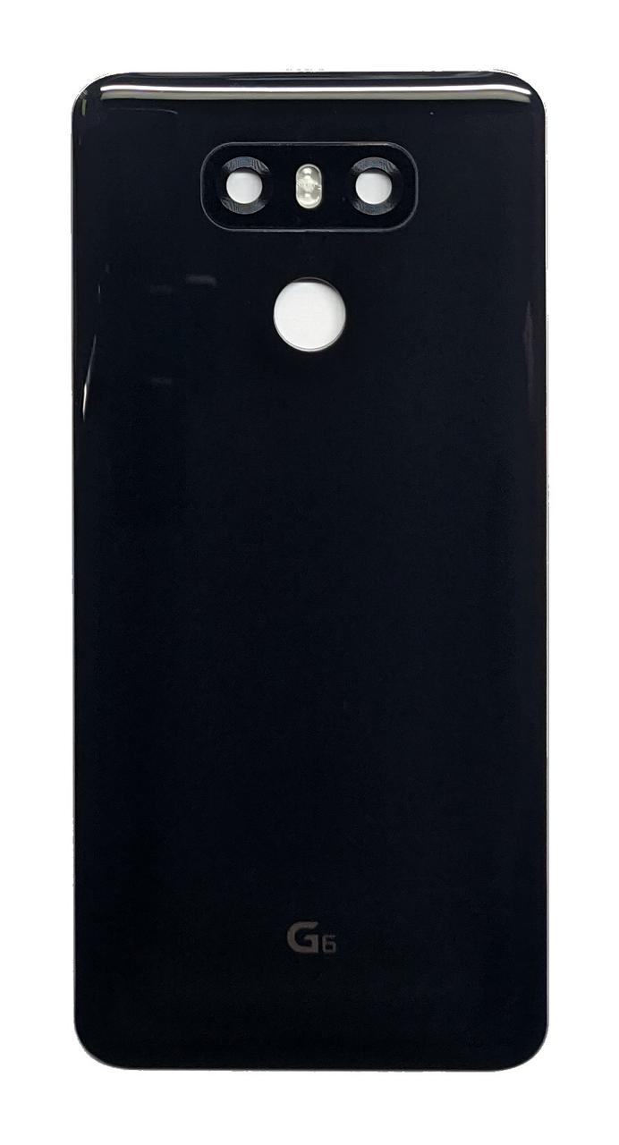 LG G6 чорна задня Кришка зі склом камери