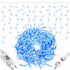 Гірлянда бахрома вулична (зовнішня) Springos 8 м 200 LED CL0202 Blue Poland, фото 10