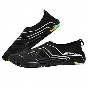 Взуття для пляжу та коралів (аквашузи) SportVida SV-GY0006-R42 Size 42 Black/Grey Poland