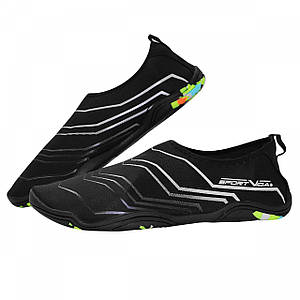 Взуття для пляжу та коралів (аквашузи) SportVida SV-GY0006-R43 Size 43 Black/Grey Poland