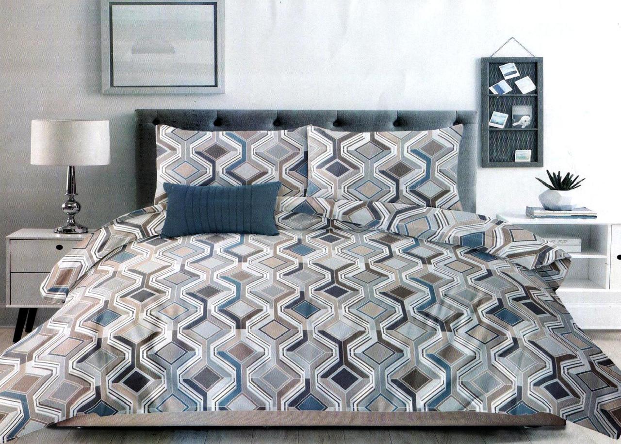 Набір постільної білизни Бязь Голд Люкс №бл23 Подвійний 200х220, фото 1