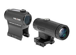Комплект! Приціл коліматорний з магніфером HOLOSUN HS403C & HM3X