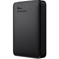 Внешний HDD 2.5" USB 3.2 4TB WD Elements Portable Black (WDBU6Y0040BBK-WESN) черный новый