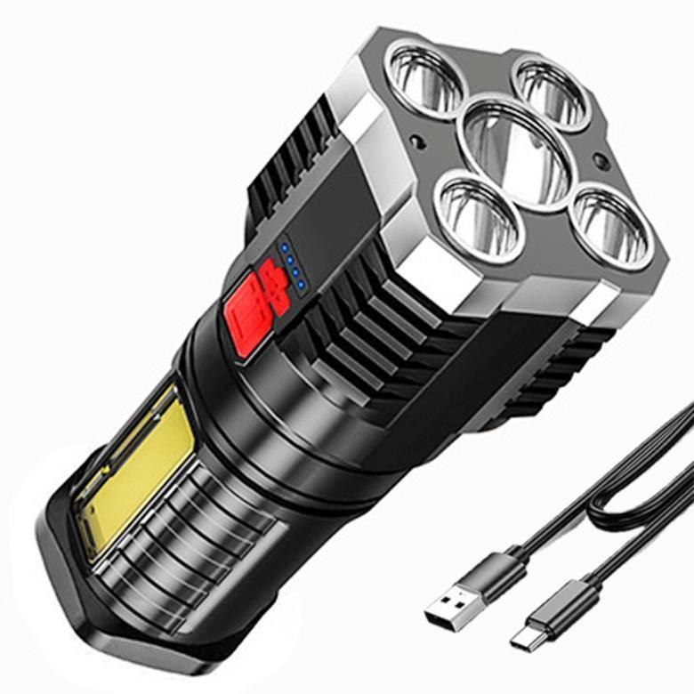 Ліхтар ручний акумуляторний з USB-зарядкою