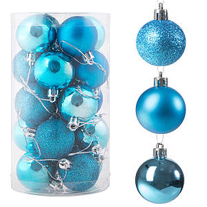 Набір ялинкових кульок Springos d=4 см 20 шт CA0097 Poland