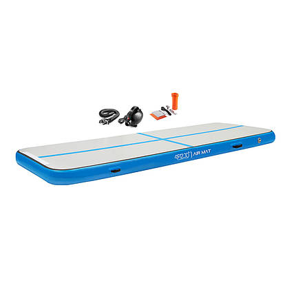 Мат гімнастичний надувний 4FIZJO Air Track Mat 300 x 100 x 20 см 4FJ0172 Poland, фото 1
