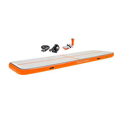 Мат гімнастичний надувний 4FIZJO Air Track Mat 500 x 100 x 20 см 4FJ0174 Poland, фото 1
