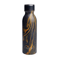 Бутылка для воды и напитков металлическая SmartShake Bohtal Insulated Flask Black Marble 600 ml