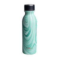 Бутылка для воды и напитков металлическая SmartShake Bohtal Insulated Flask Aqua Marble 600 ml