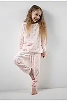 Красивая детская теплая пижама для девочки, р 116 Новая коллекция!