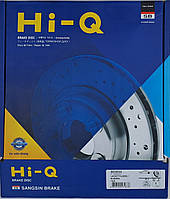 Диск гальмівний Lacetti/Nubira III задній HI-Q SD3033 /90121445