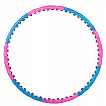 Обруч масажний із магнітами Springos Hula Hoop 100 см FA0095 Poland, фото 3