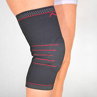 Бандаж на коліно на шарнірах із силіконовою подушечкою Orthopoint REF-703 наколінник компресійний Розмір M