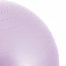 М'яч для фітнесу (фітбол) Springos 65 см Anti-Burst FB0011 Violet Poland, фото 3