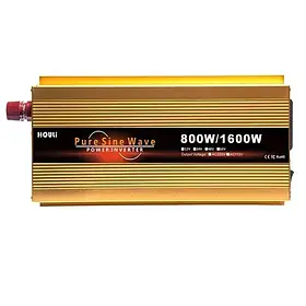 Інвертор 12V-220 1600W чиста синусоїда\ PURE SINE WAVE для перетворення напруги