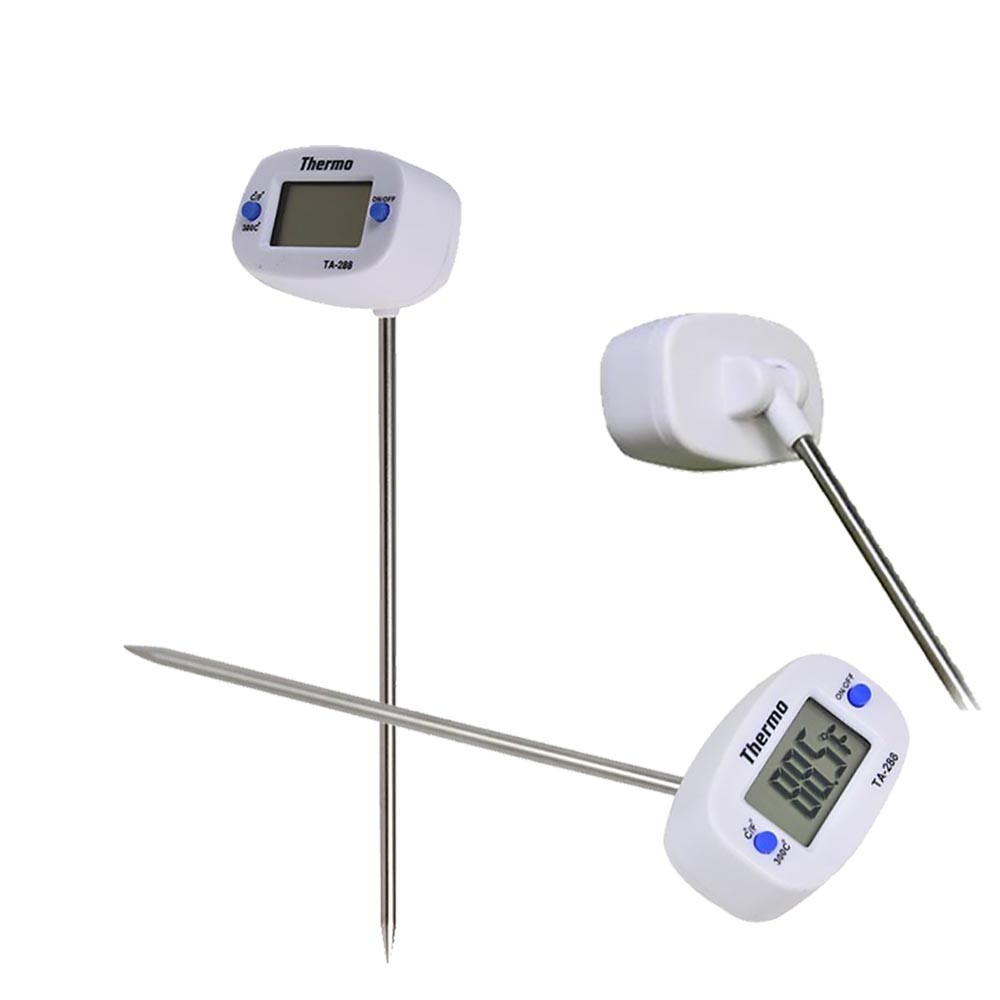 Термометр електронний поворотний THERMO ТА-288. Термометр зі щупом і поворотним дисплеєм., фото 1