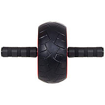 Ролик (колесо) для преса Springos AB Wheel FA5020 Black/Red Poland, фото 4