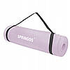 Килимок (мат) для йоги та фітнесу Springos NBR 1 см YG0038 Purple Poland, фото 6
