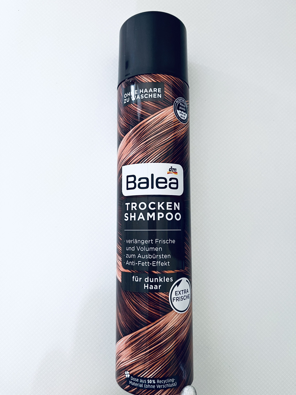 Сухий спрей-шампунь для темного волосся Balea Trockenshampoo für dunkles Haar, 200 мл