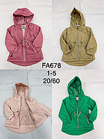Куртка для девочек , F&D 1-5 лет.оптом FA678