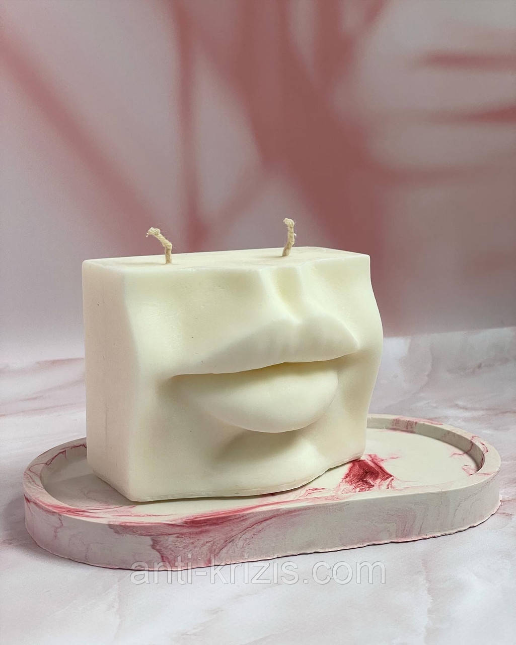 Соєва свічка Губи, фото 1