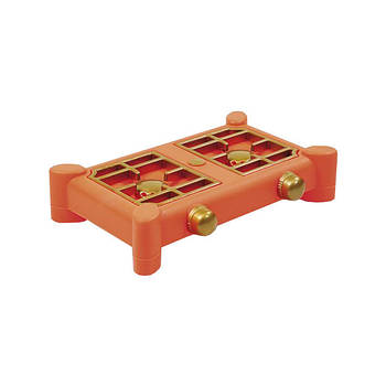 Ігровий набір "Газева плита" ЮНІКА 70415 (Жовтогарячий)