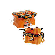 Ігровий набір Кухонна плита "Cooking Plate with Dishes" ЮНІКА  71818 7 предметів, фото 2